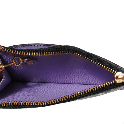 Louis Vuitton Monogram Multicolor Key Pouch Black Violet 8 of 8
