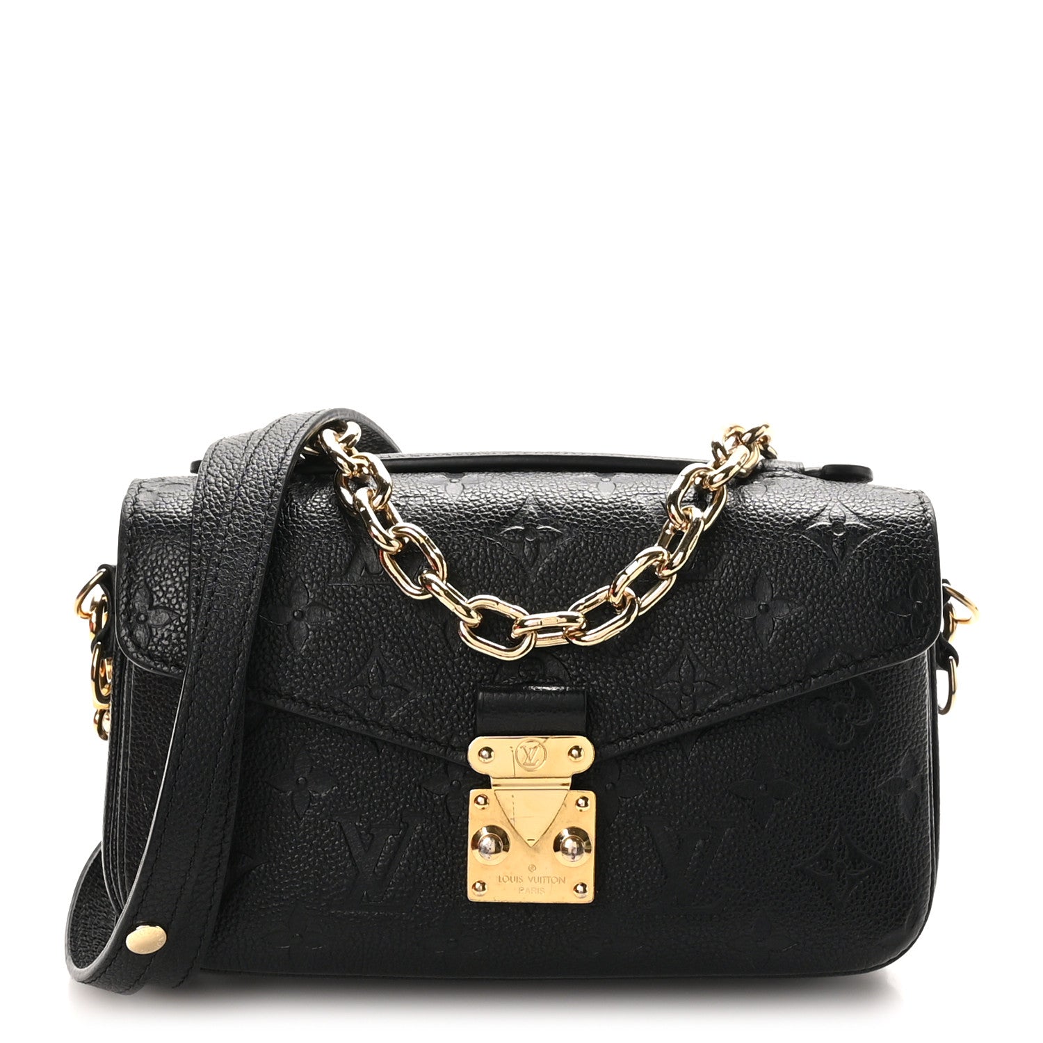 Louis Vuitton Empreinte Pochette Metis East West Black 1 of 9