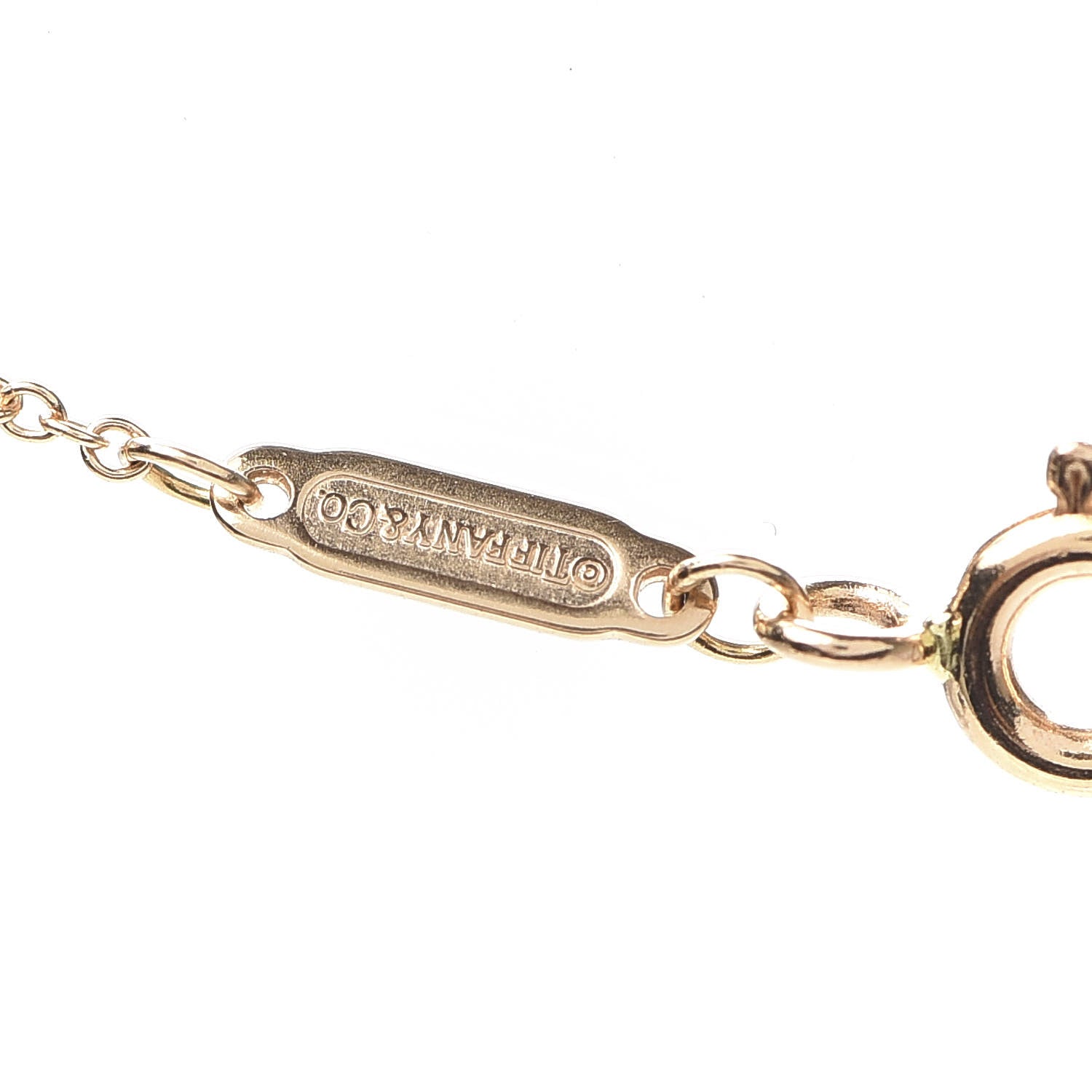 Tiffany 18K Rose Gold Infinity Pendant Necklace 5 of 5
