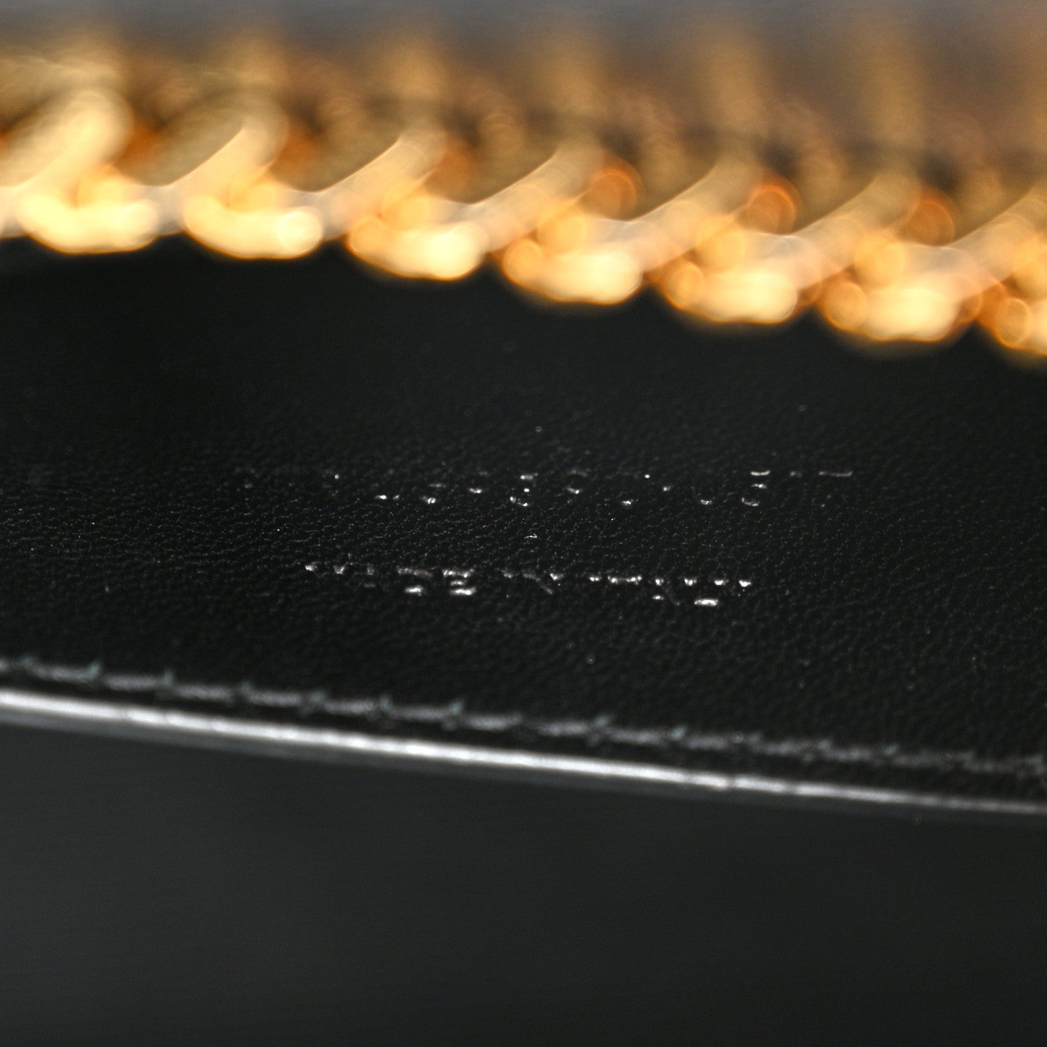 Saint Laurent Grain De Poudre Small Monogram Kate Satchel Black 7 of 11