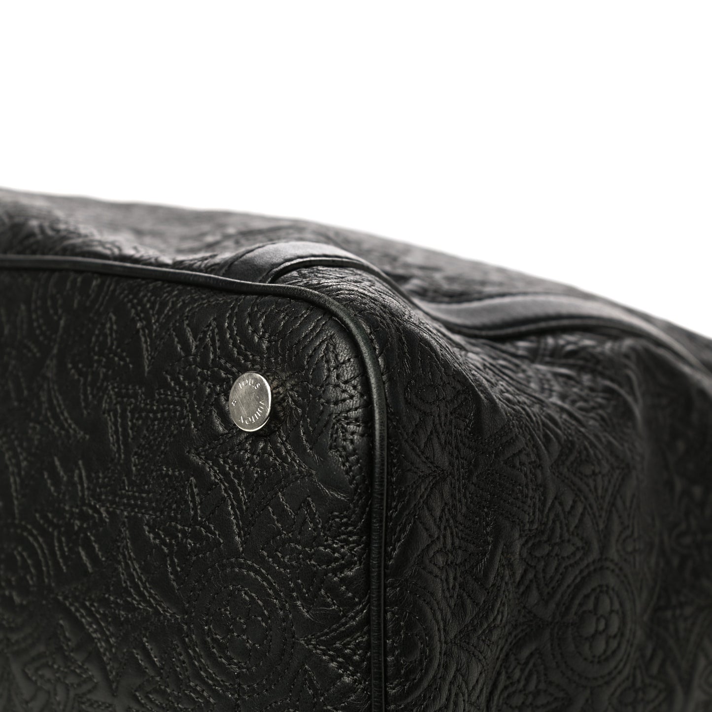 Monogram Lambskin Antheia Ixia MM Black