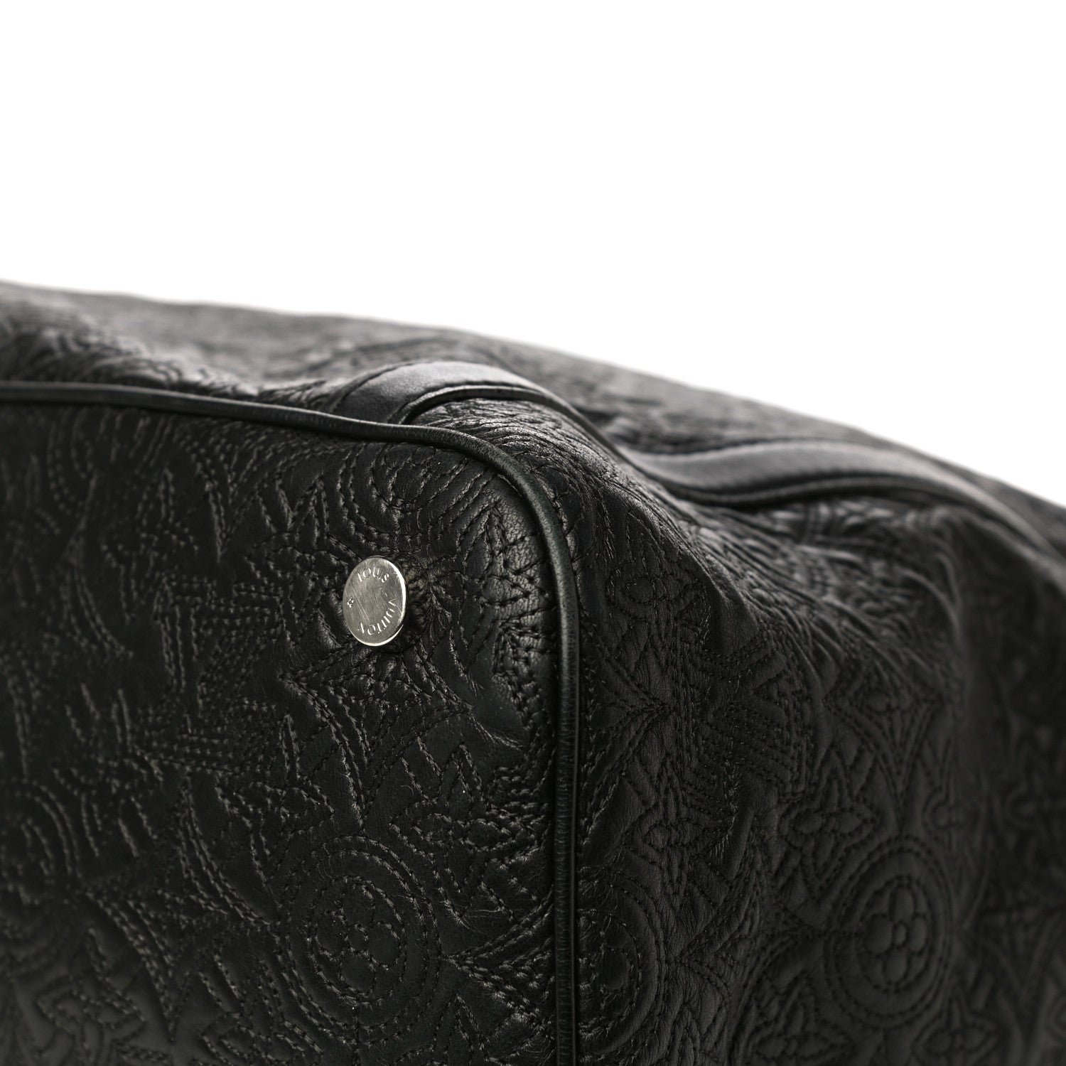 Louis Vuitton Monogram Lambskin Antheia Ixia MM Black 10 of 14