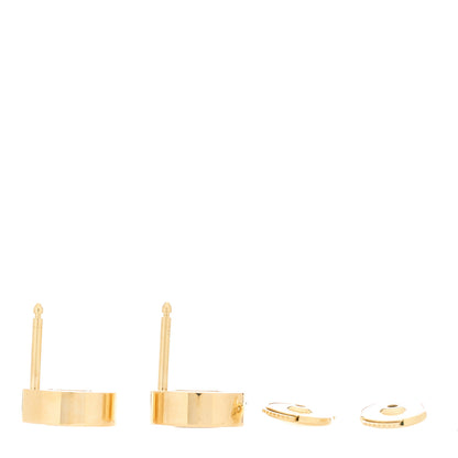 Chopard 18K Yellow Gold Diamond Happy Diamonds Icons Earrings 3 of 6