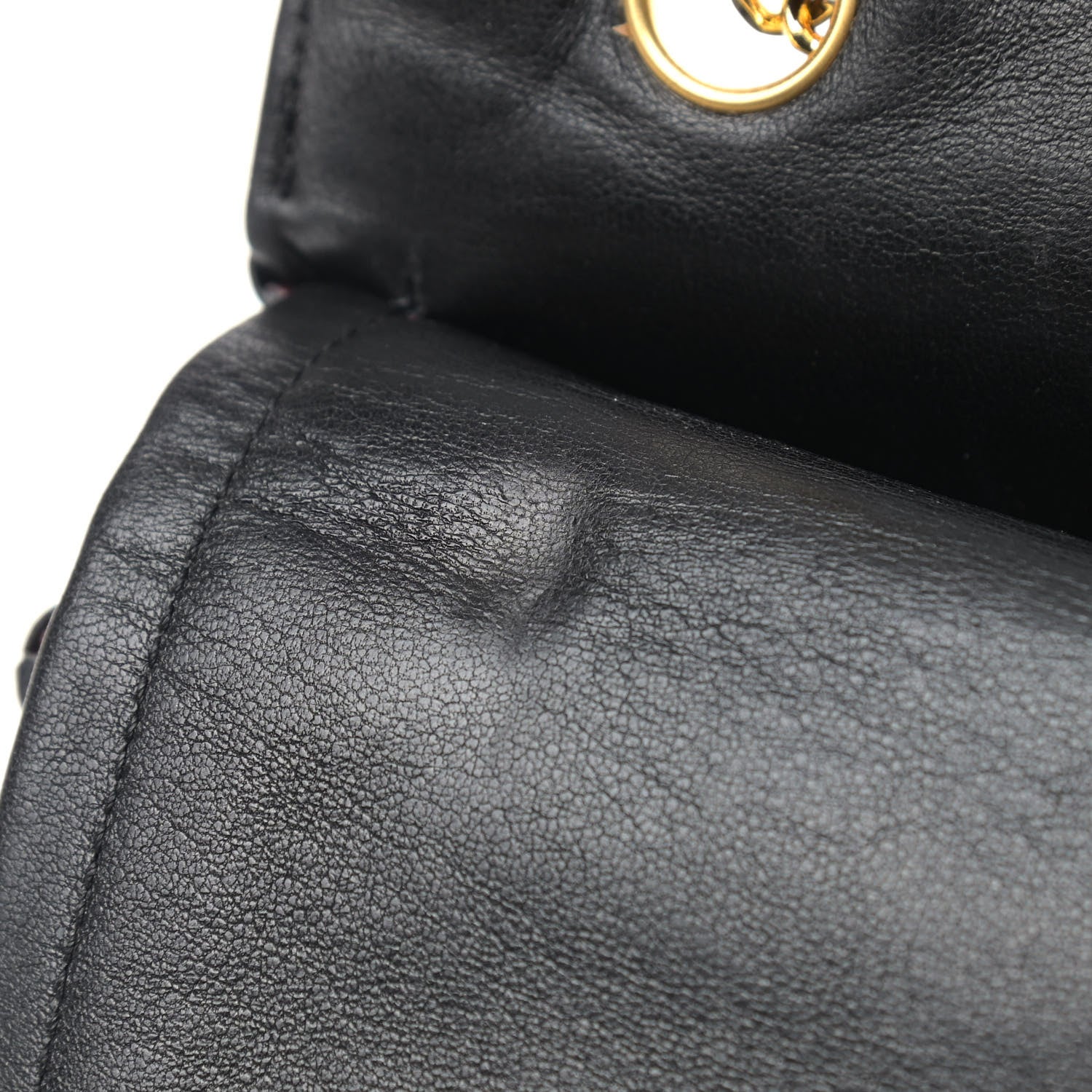 Chanel Lambskin Quilted Medium Double Flap Black 13 of 13