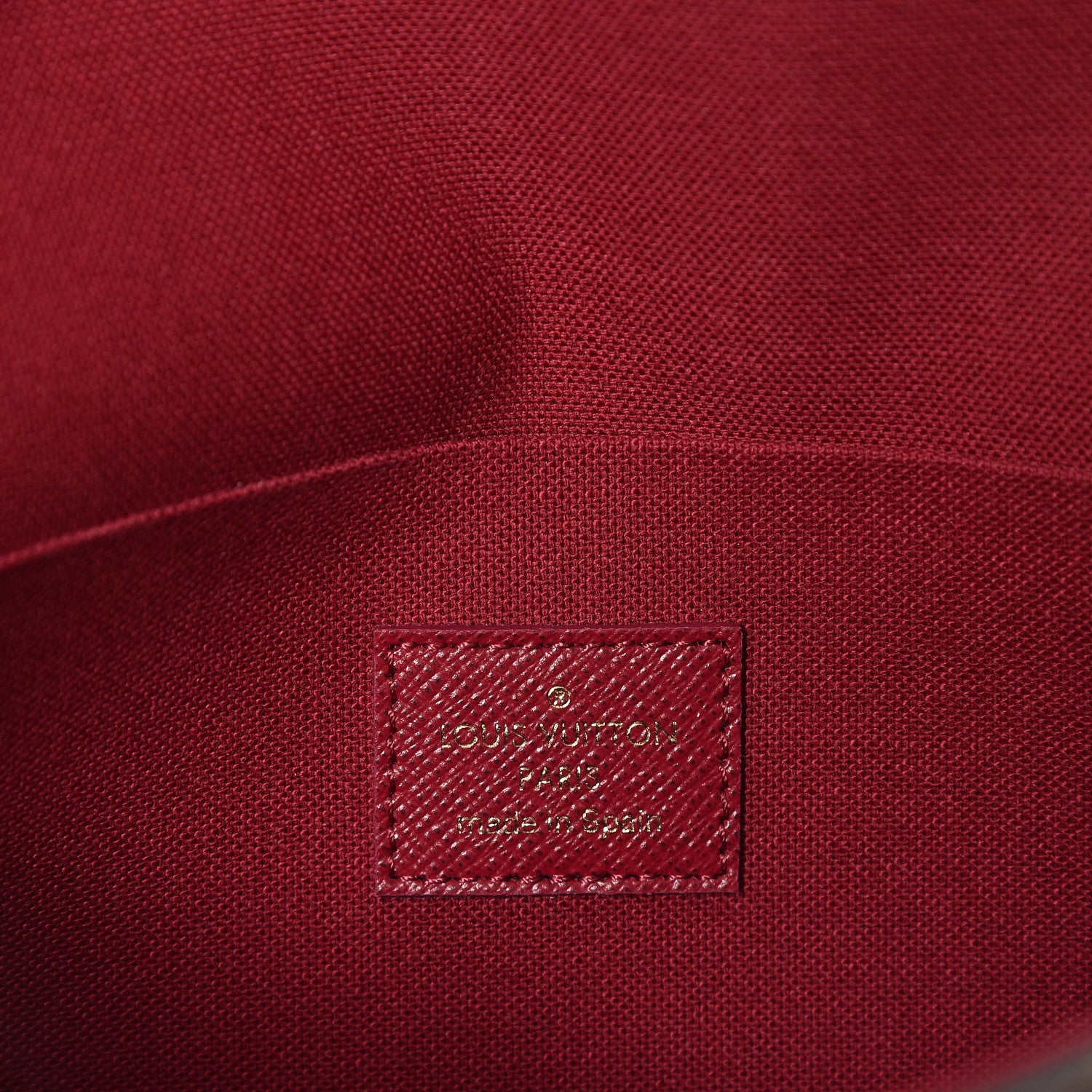 Louis Vuitton Monogram Pochette Felicie Chain Wallet Fuchsia 11 of 15