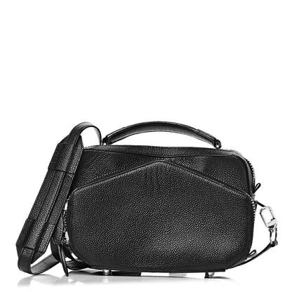 Alexander Wang Pebbled Calfskin Rafael Crossbody Bag Black 1 of 15