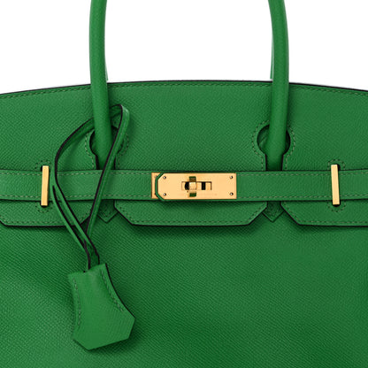 Hermes Epsom Birkin 30 Bambou 16 of 21