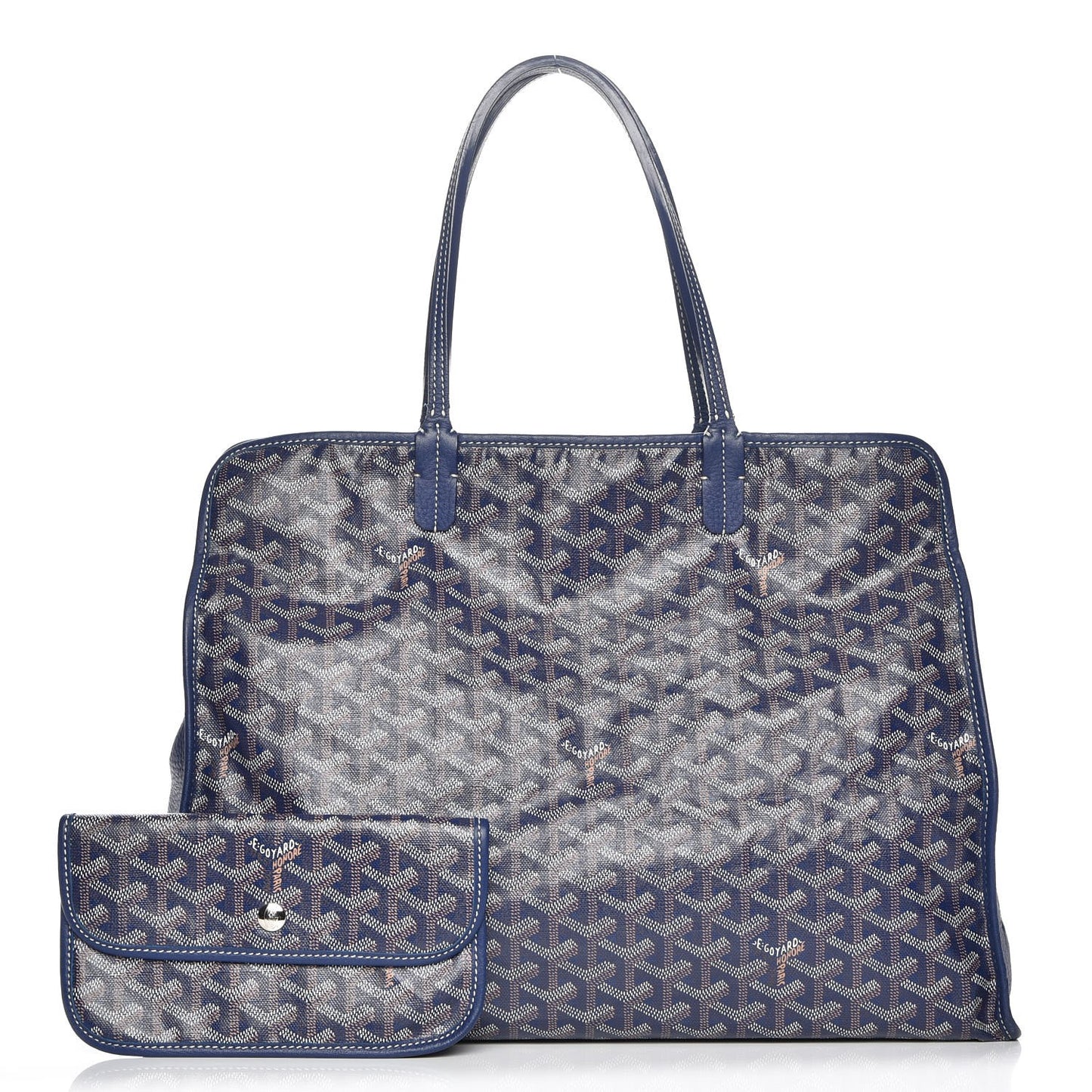 Goyardine Sac Hardy Pet Carrier PM Navy