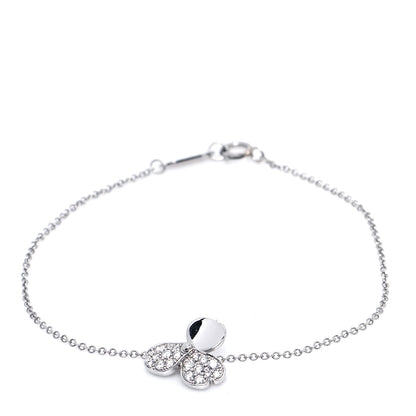 Tiffany Platinum Diamond Paper Flowers Bracelet 1 of 5