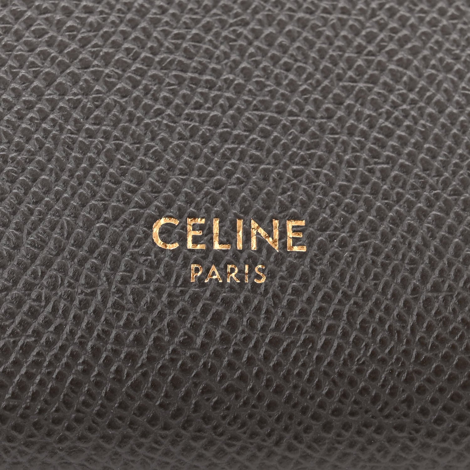 Celine Grained Calfskin Nano Belt Bag Grey 6 of 12