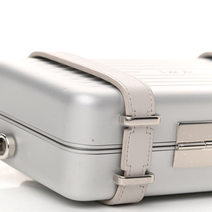 Christian Dior X RIMOWA Aluminum Personal Clutch On Strap Silver 9 of 11
