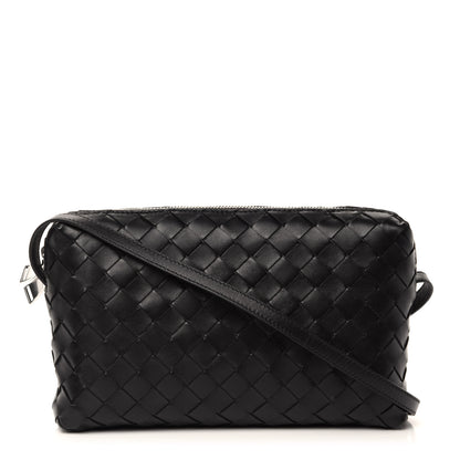 Bottega Veneta Nappa Intrecciato Crossbody Black 1 of 9