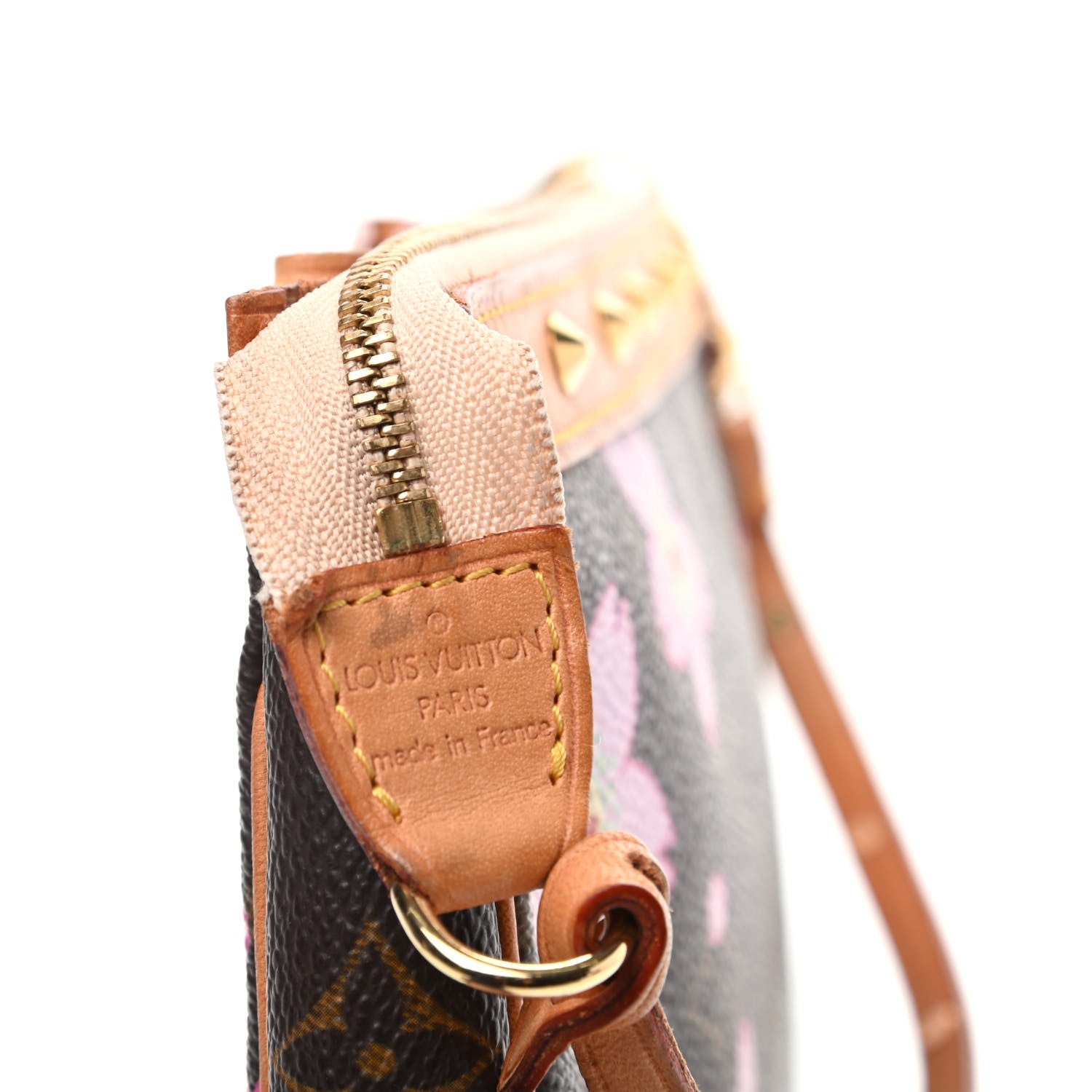 Louis Vuitton Monogram Cherry Blossom Pochette Accessories Brown 6 of 8
