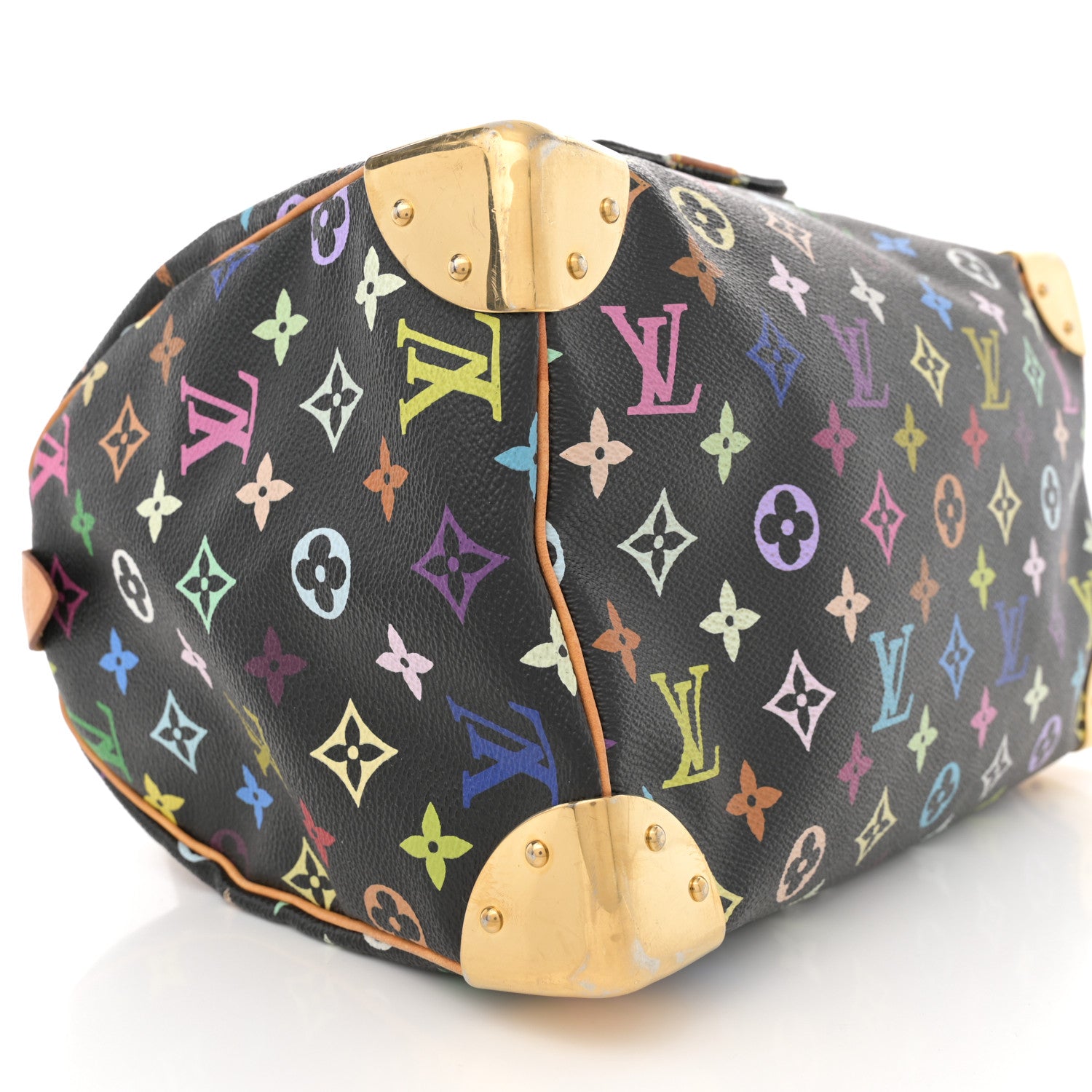 Louis Vuitton Monogram Multicolor Speedy 30 Black 8 of 13