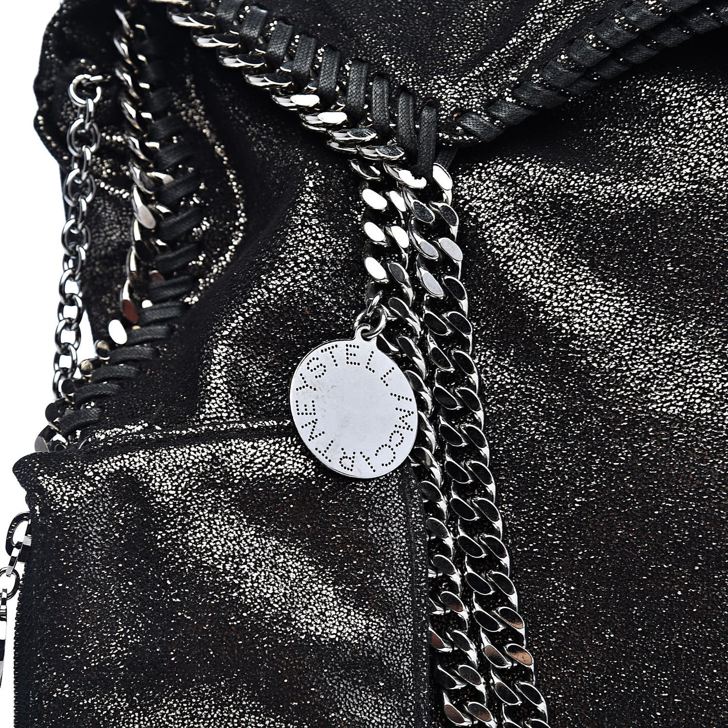 Shaggy Deer Big Falabella Tote Ruthenium