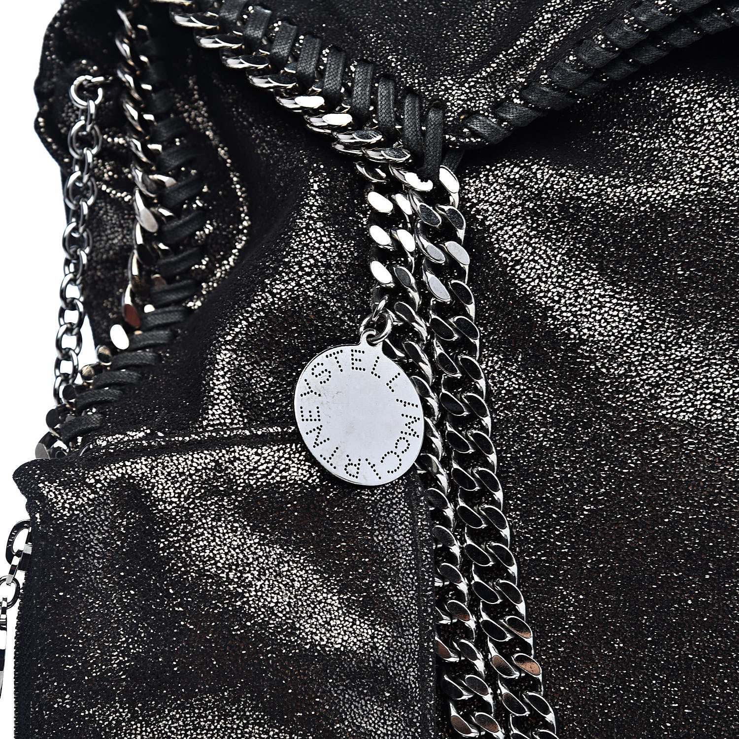 Stella McCartney Shaggy Deer Big Falabella Tote Ruthenium 9 of 9
