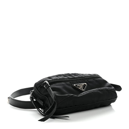 Prada Tessuto Nylon Saffiano Belt Bag Black 4 of 11