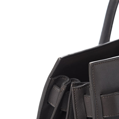 Saint Laurent Calfskin Large Sac De Jour Carryall Grey 17 of 18