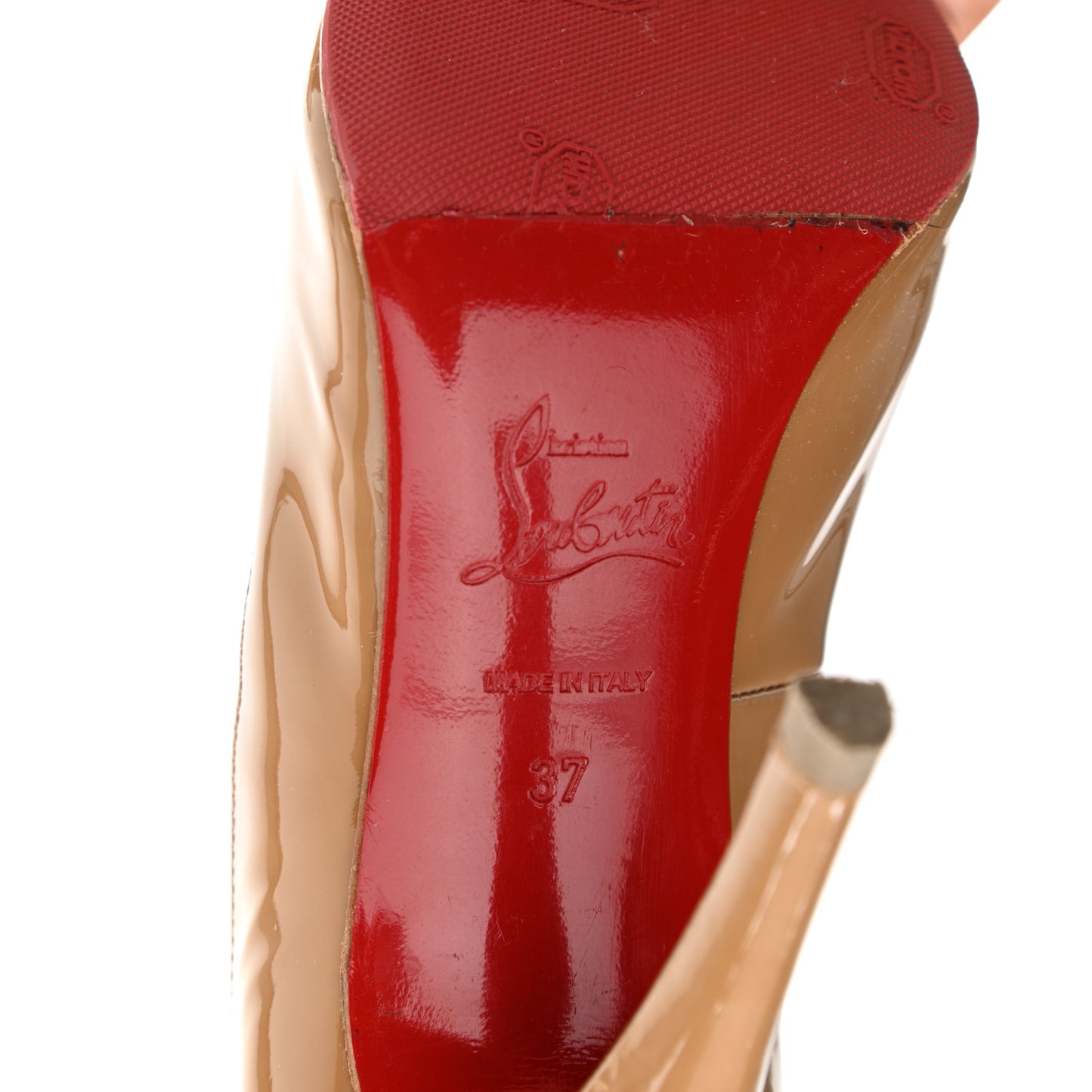 Patent Fifille 100 Pumps 37 Nude