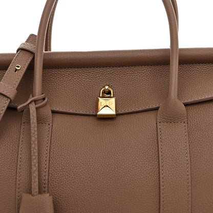 Loro Piana Grained Calfskin L25 Loom Bag Fossil 8 of 10