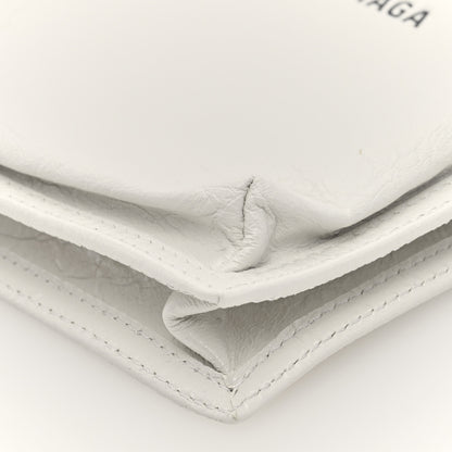 Balenciaga Agneau Arena Small Explorer Crossbody Pouch White 9 of 9