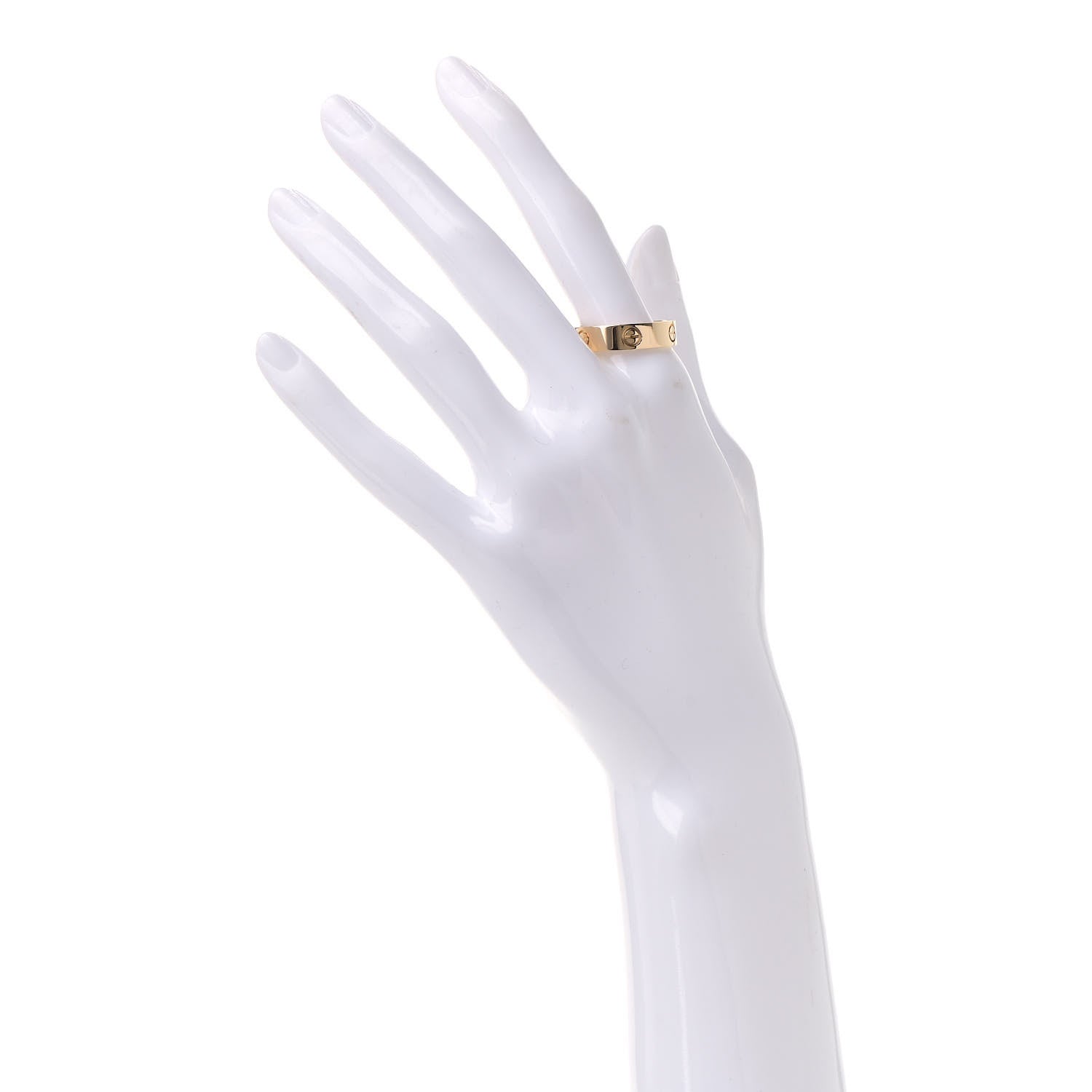 Cartier 18K Yellow Gold 5.5mm LOVE Ring 62 10 2 of 7