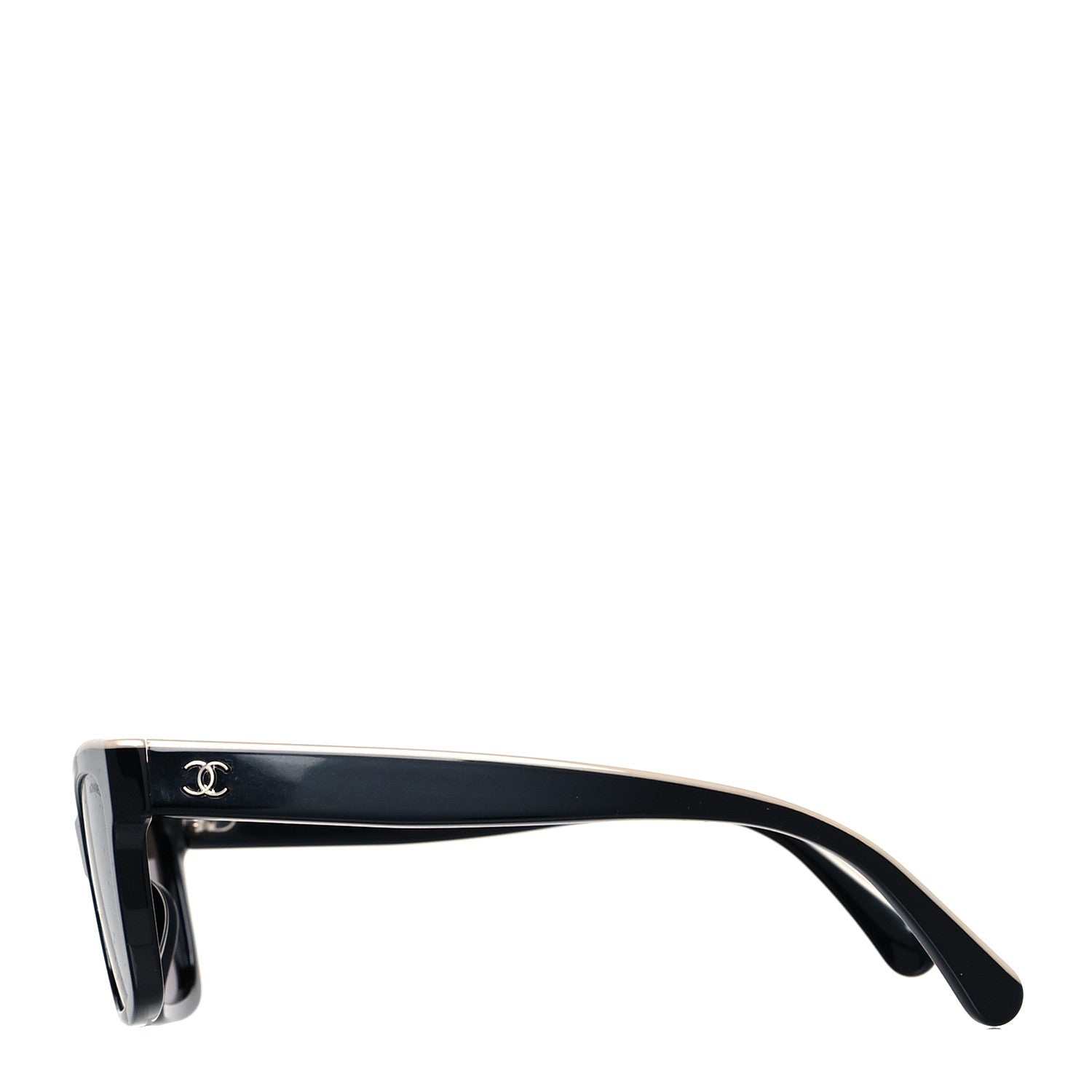 Chanel Acetate Square Sunglasses 5417-A Black 3 of 8