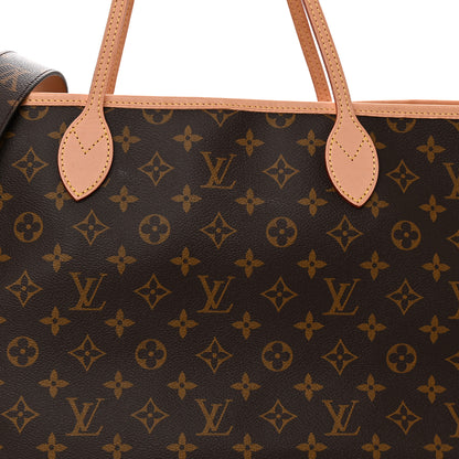 Louis Vuitton Monogram Stamped Inside Out Neverfull Bandouliere GM Beige 7 of 11