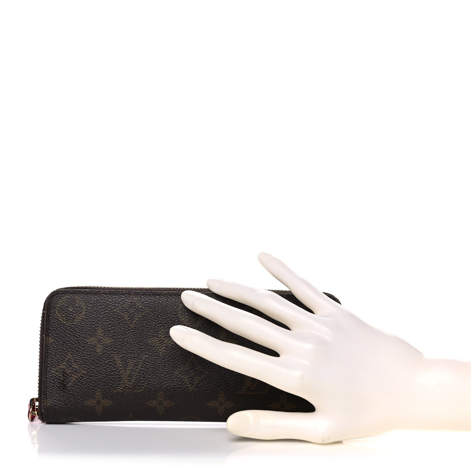 Louis Vuitton Monogram Clemence Wallet Fuchsia 2 of 15
