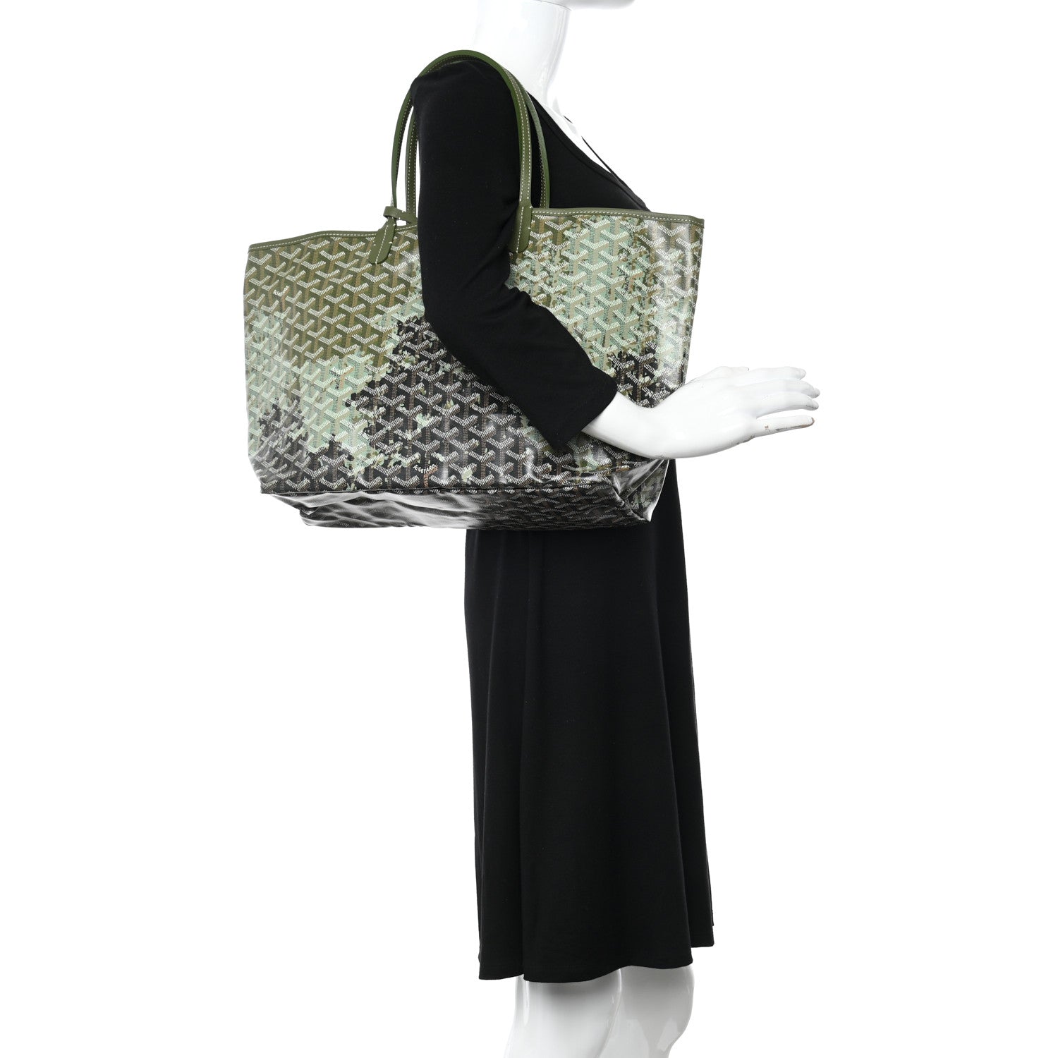 Goyard Goyardine Saint Louis Canopée PM Khaki 2 of 12