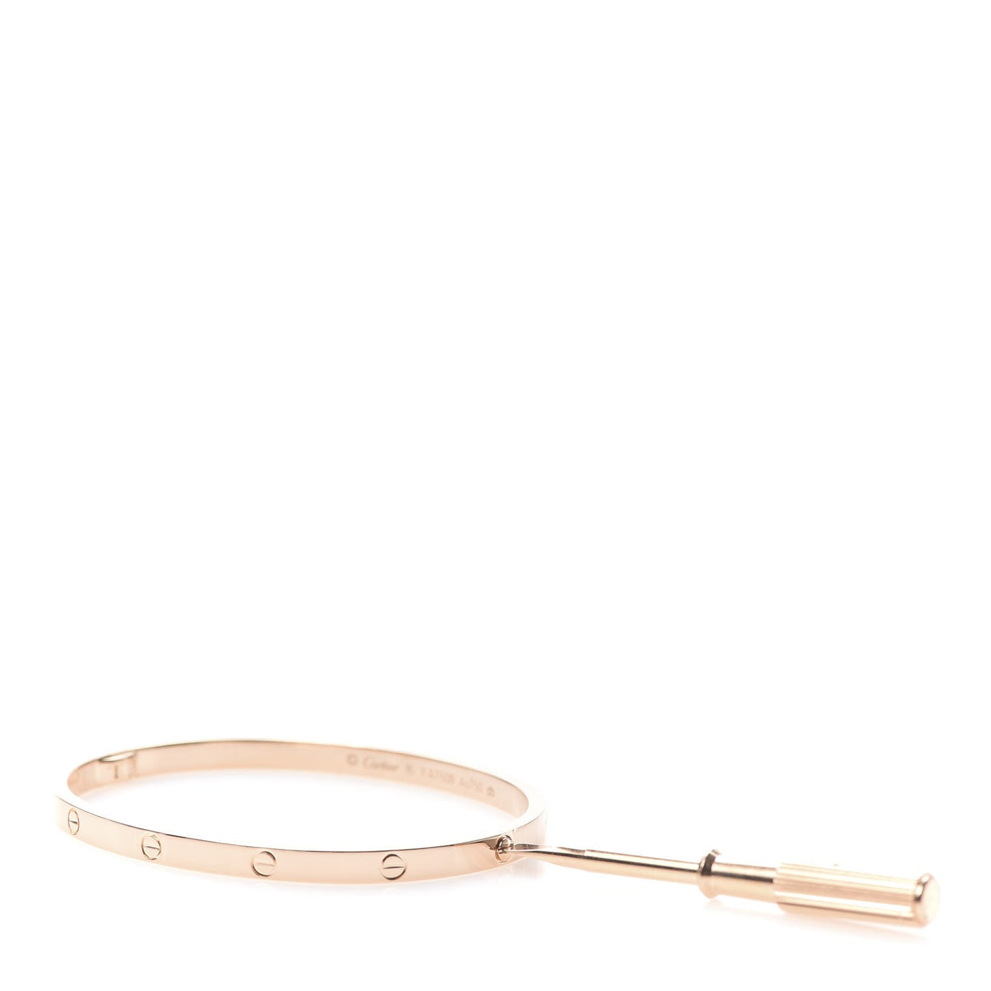 18K Pink Gold Small LOVE Bracelet 16