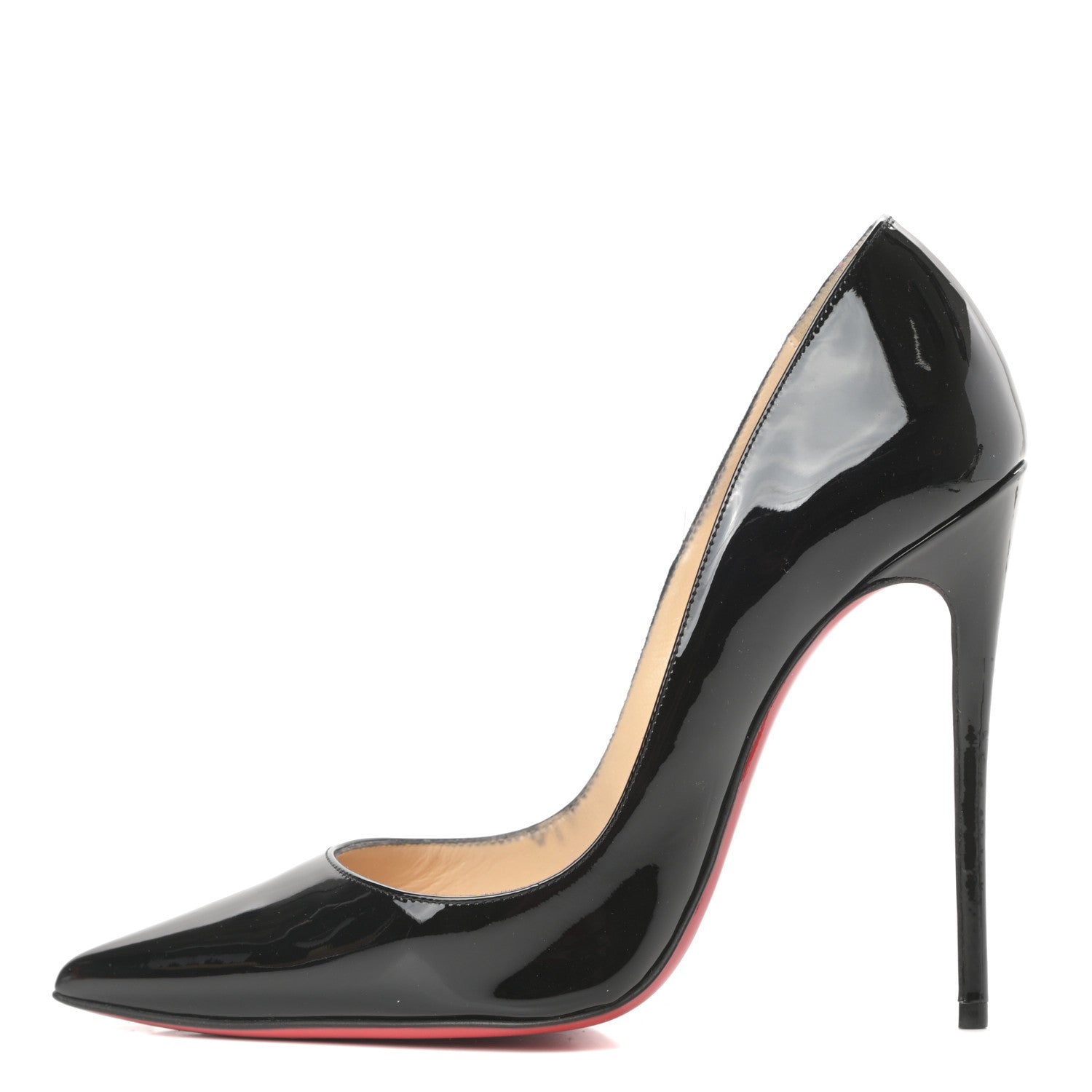 Christian Louboutin Patent So Kate 120 Pumps 37 Black 1 of 12