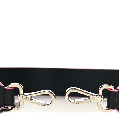 Fendi Calfskin Sequin Fun Fair Strap You Black Multicolor 3 of 5