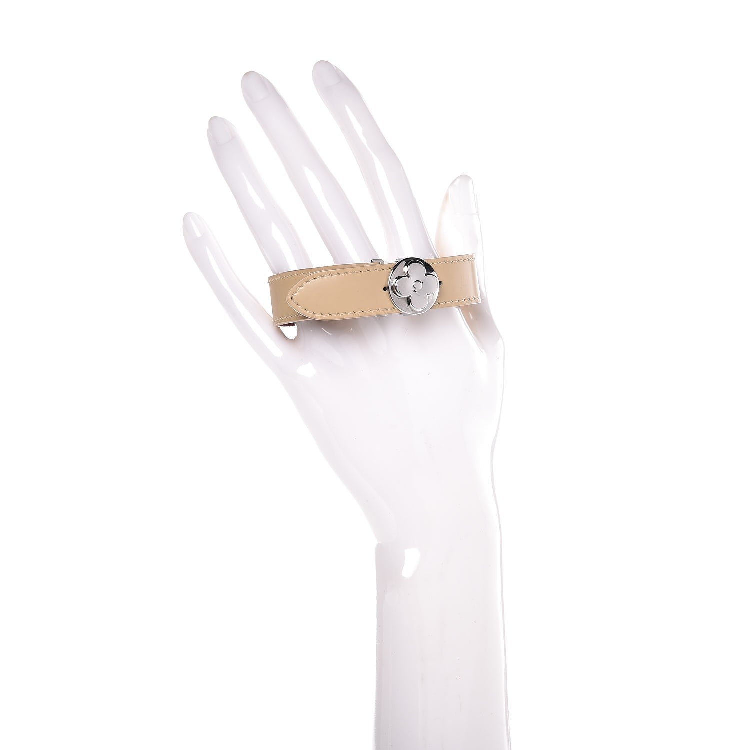 Louis Vuitton Mat Monogram Wish Bracelet Beige 2 of 6