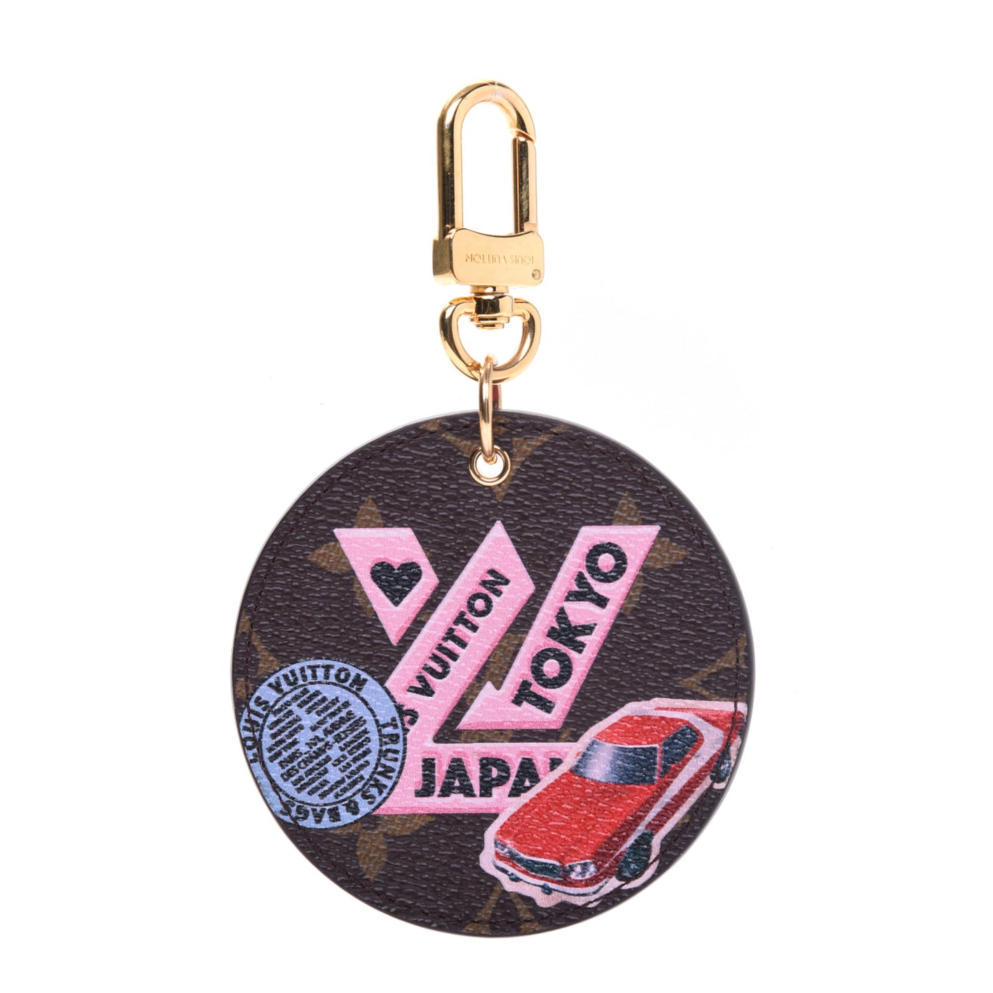 Monogram World Tour Bag Charm Key Holder