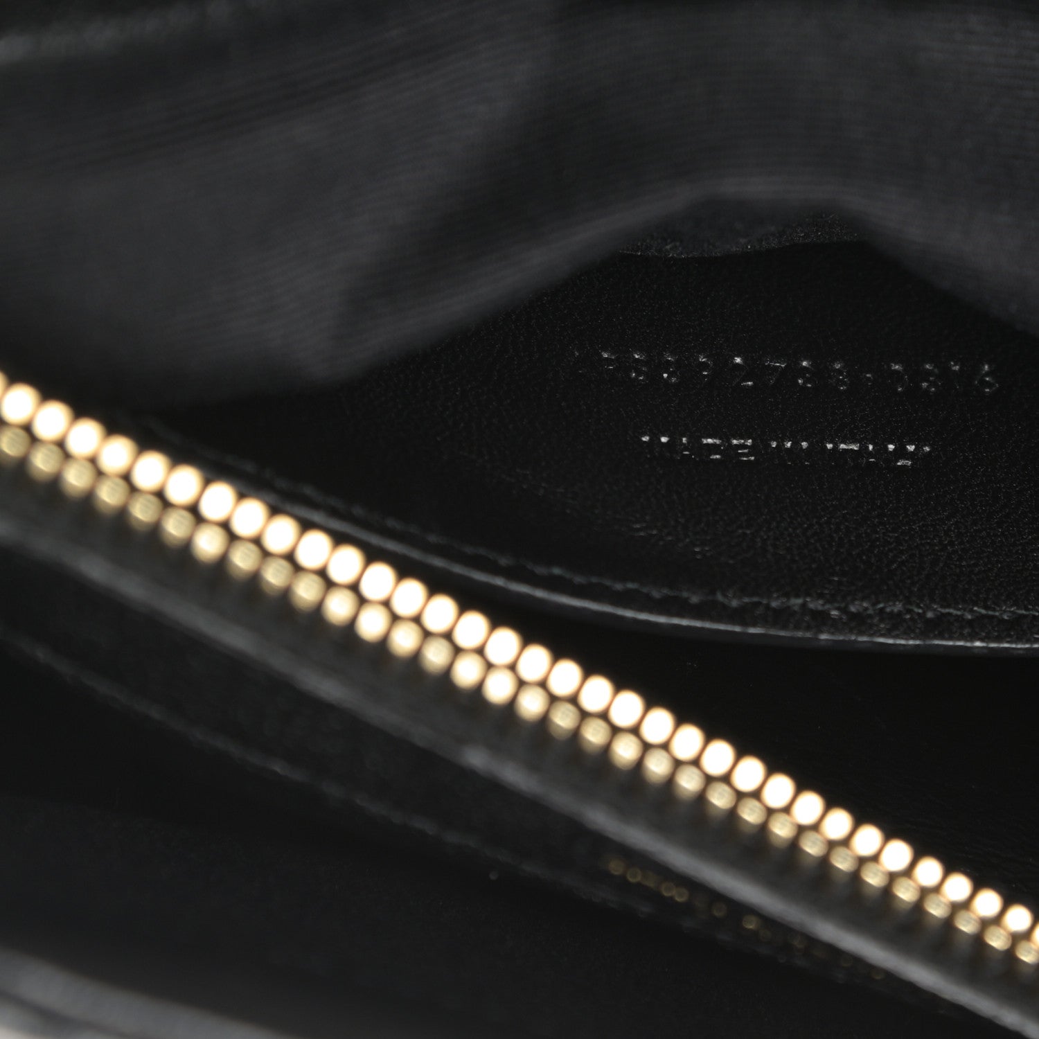 Saint Laurent Sheepskin Matelasse Chevron Monogram Large College Satchel Black 8 of 11