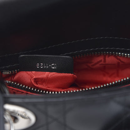 Christian Dior Lambskin Cannage Mini Lady Dior Black 7 of 11