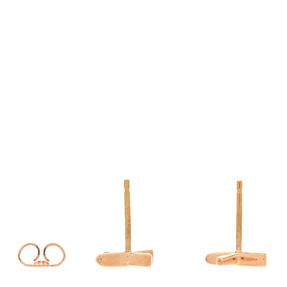 Tiffany 18K Yellow Gold Paloma's Graffiti X Earrings 3 of 5