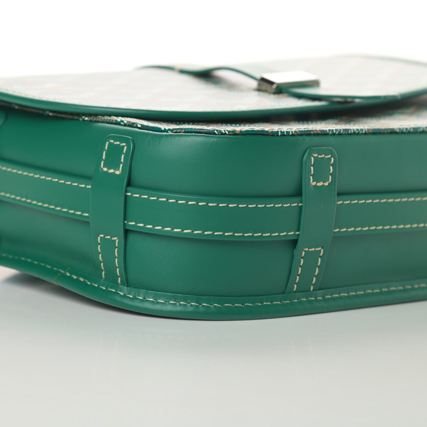 Goyardine Belvedere II PM Messenger Bag Green