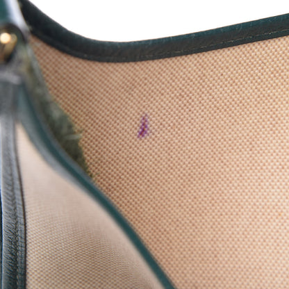 Hermes Toile Ardennes Evelyne GM Vert Fonce 8 of 11