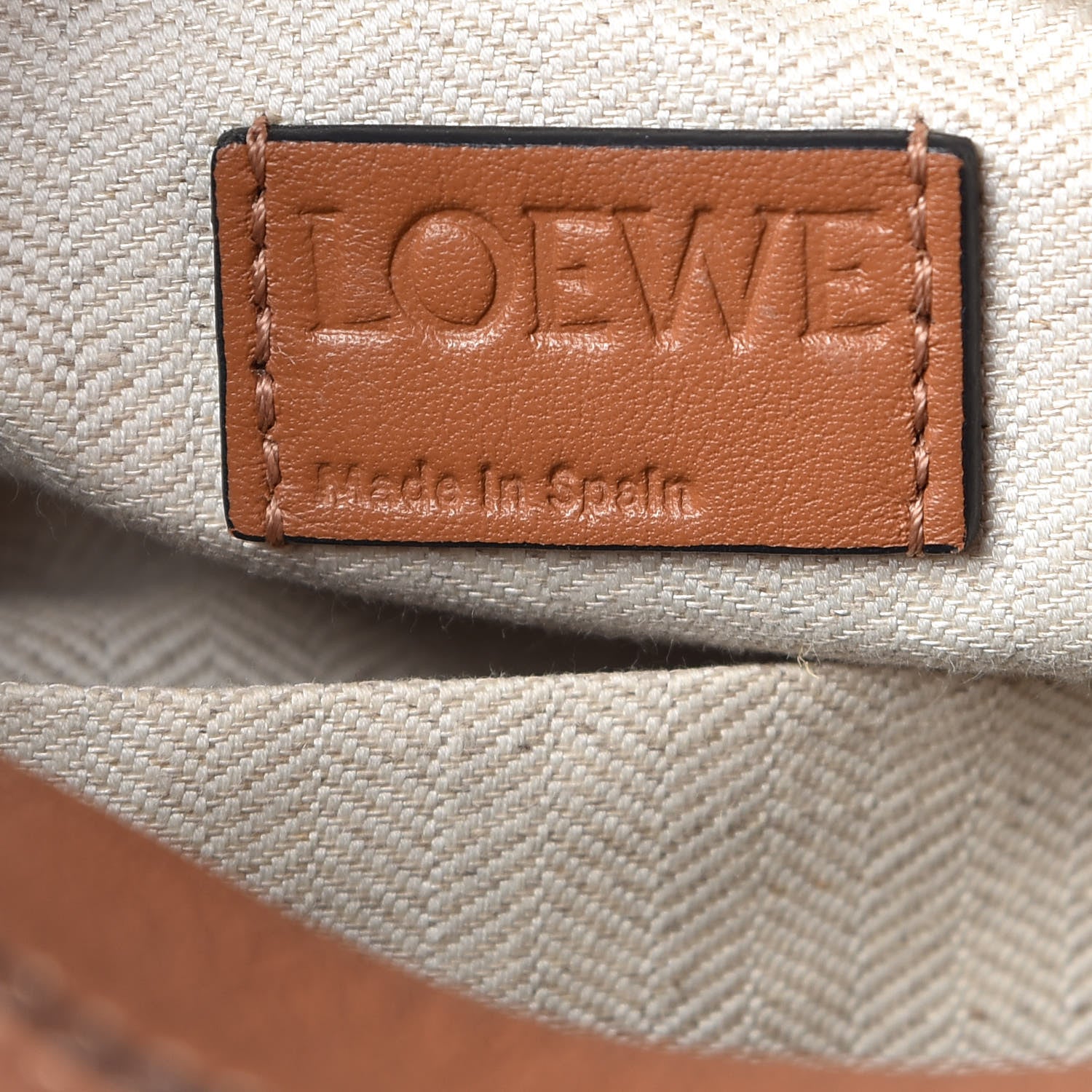 Loewe Calfskin Puzzle Bag Tan 6 of 13