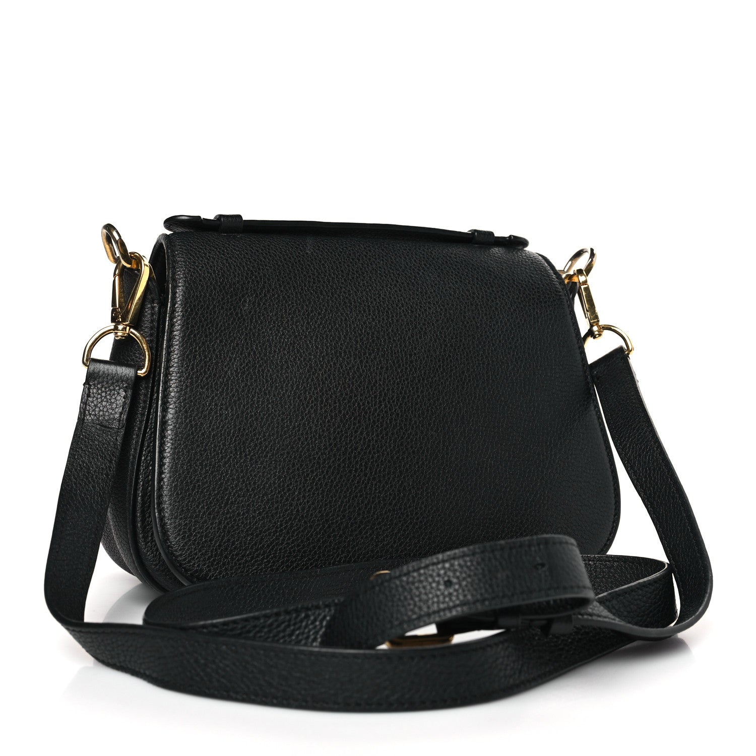 Louis Vuitton Grained Calfskin Vivienne NM Black 3 of 9