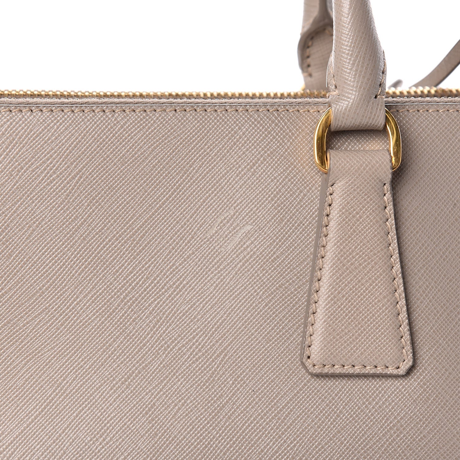 Prada Saffiano Lux Extra Large Galleria Double Zip Tote Pomice 9 of 10