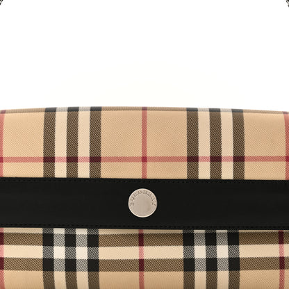 Burberry House Check Flap Shoulder Bag Black 8 of 10