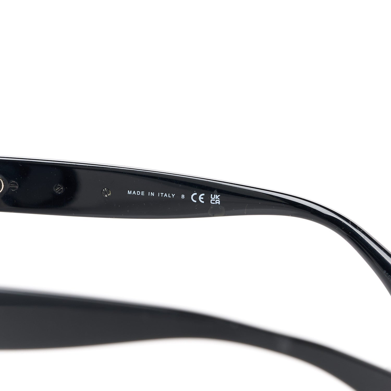Chanel Acetate Charms Pearl Square Sunglasses 5479-A Black Gold 6 of 7