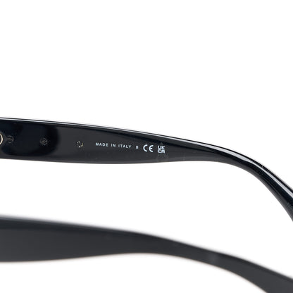 Chanel Acetate Charms Pearl Square Sunglasses 5479-A Black Gold 6 of 7