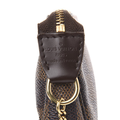 Louis Vuitton Damier Ebene Mini Pochette Accessories 6 of 9