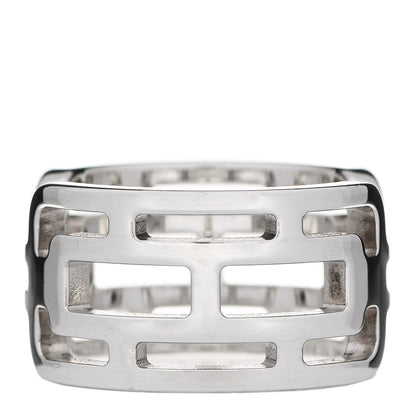Hermes Sterling Silver PM Arcane Ring 59 8.75 1 of 4