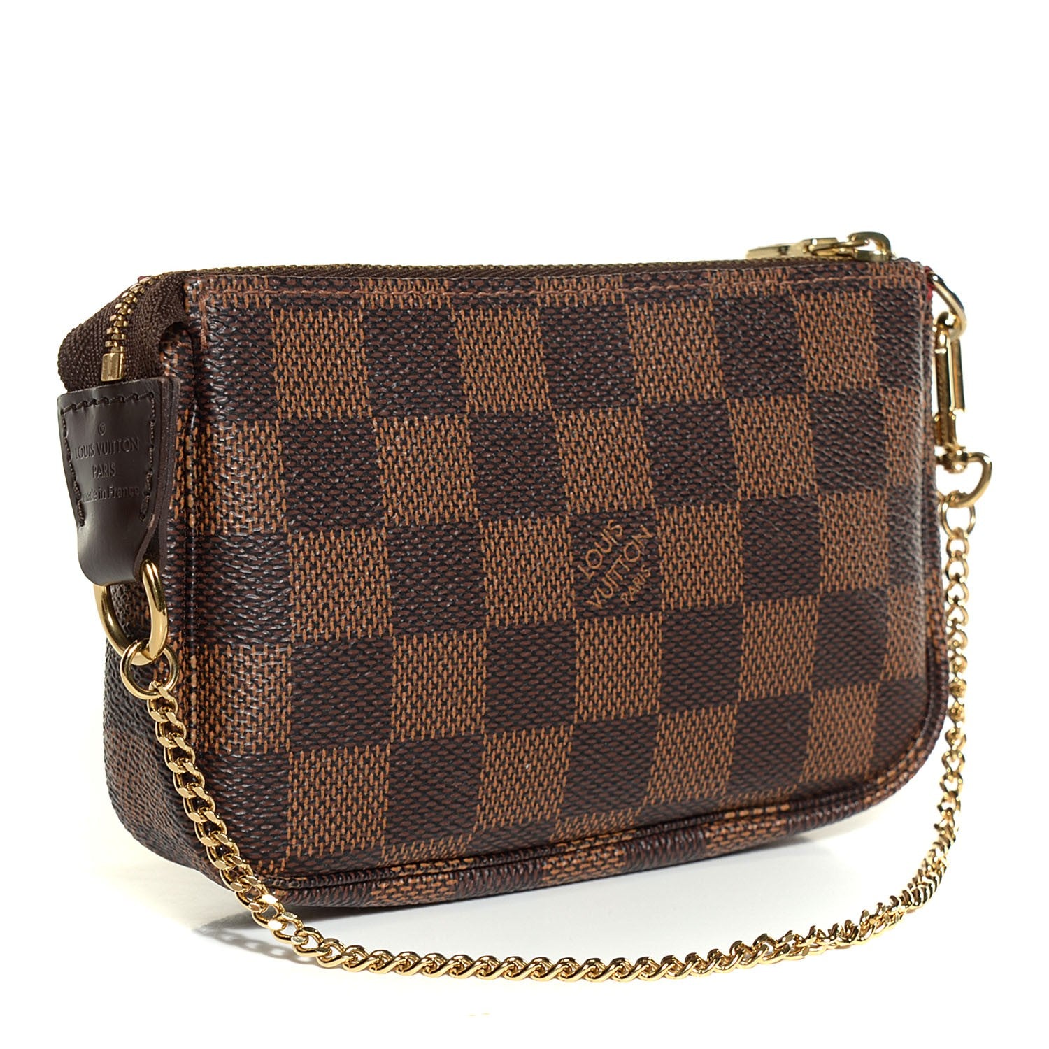 Louis Vuitton Damier Ebene Mini Pochette Accessories 3 of 7