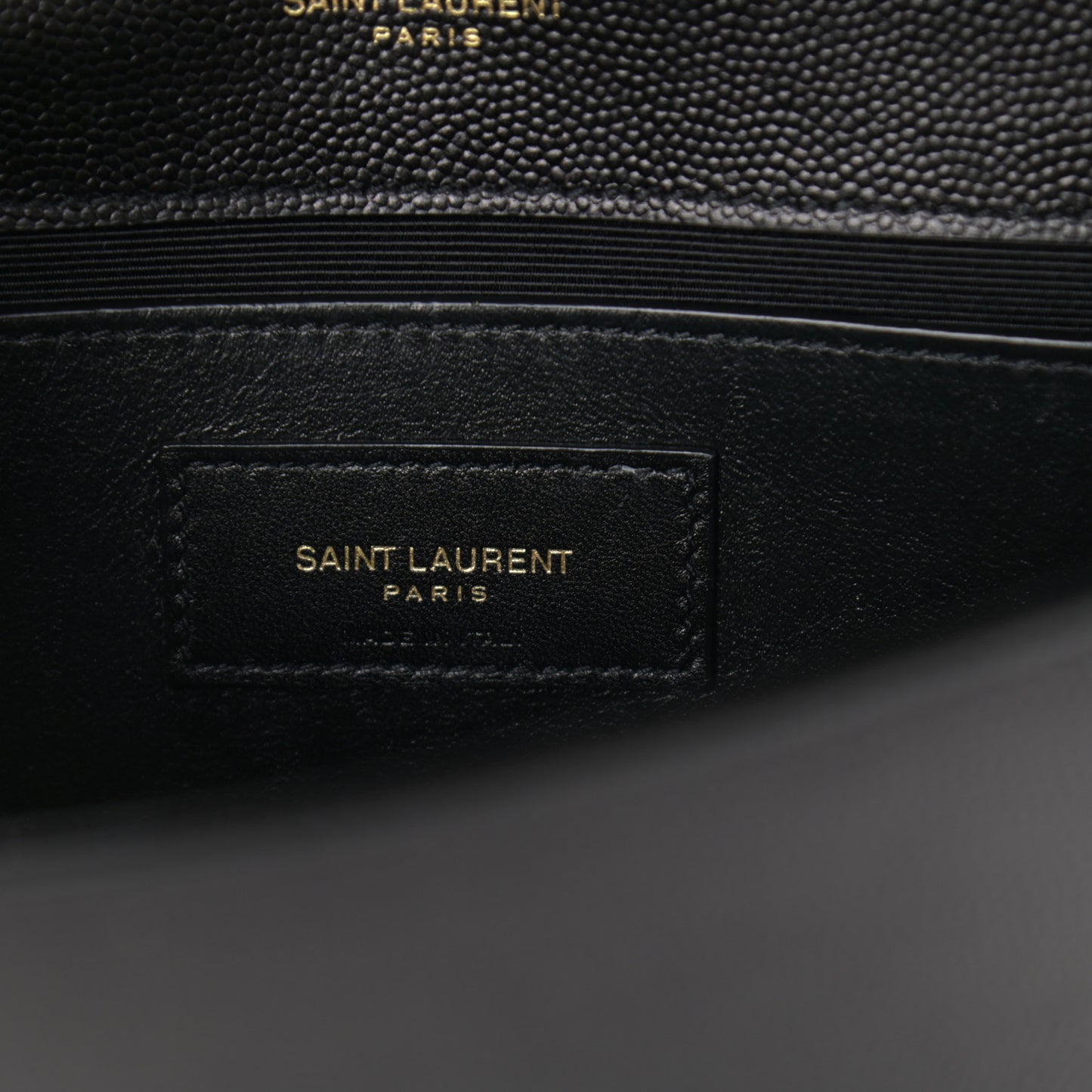 Grain De Poudre Small Classic Monogram Kate Tassel Satchel Black